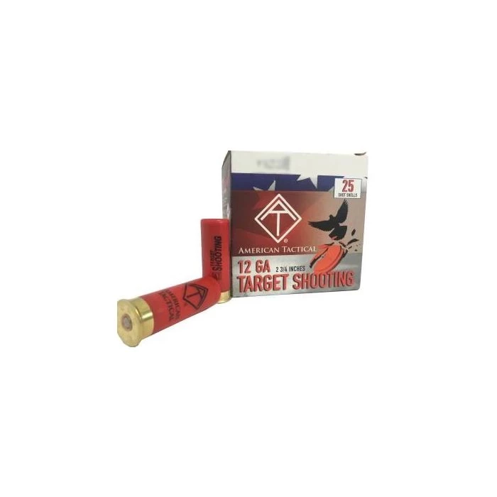ATI 12ga Target Load 2.75 inch Shotgun Shells - #7.5 | 1 oz. | 1180 fps | 1 Case (10 boxes/250rds)
